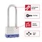 Master Lock Master Lock 4-11 in. H X 1-3/4 in. W Laminated Steel Double Locking Exterior Padlock, PK3 1TRILJ - alternate 5